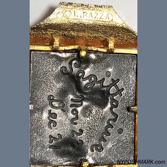 RAZZA Zodiac Sagittarius Unisex Necklace Pendant - Picture 7 of 8